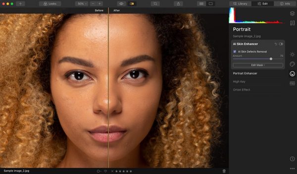 Retouching photos